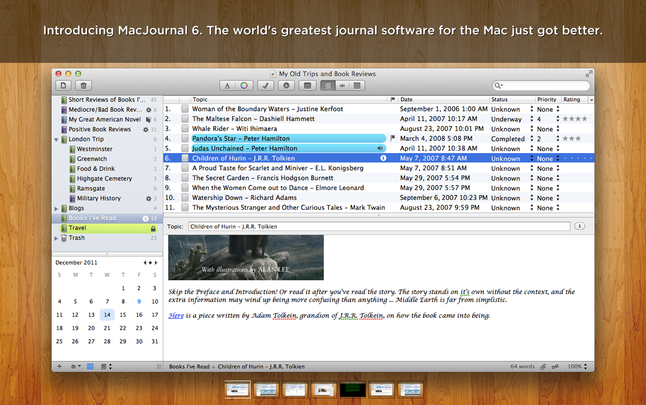 journal program for mac free